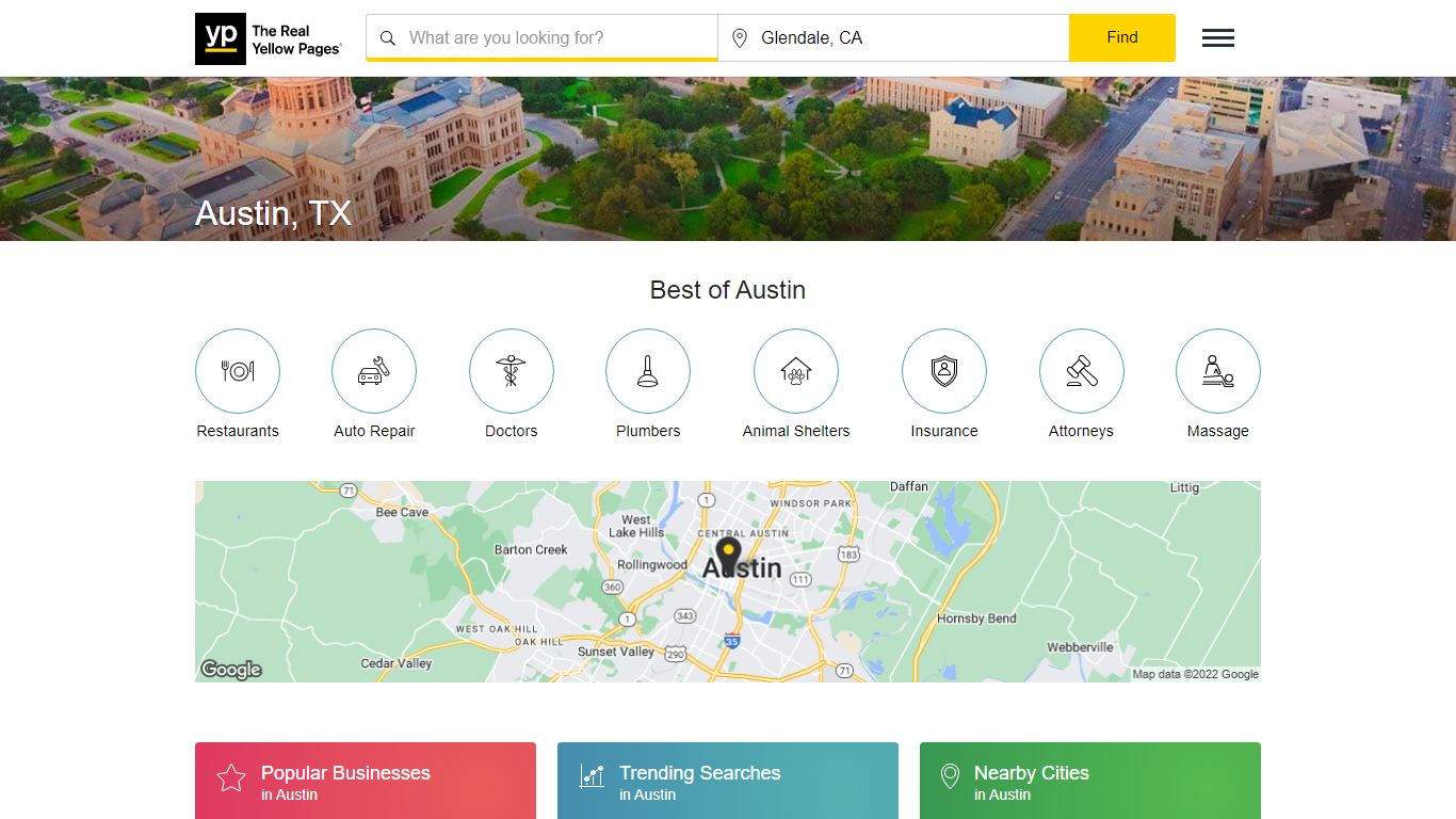 The Real Yellow Pages® - Austin, TX Directory - YP.com